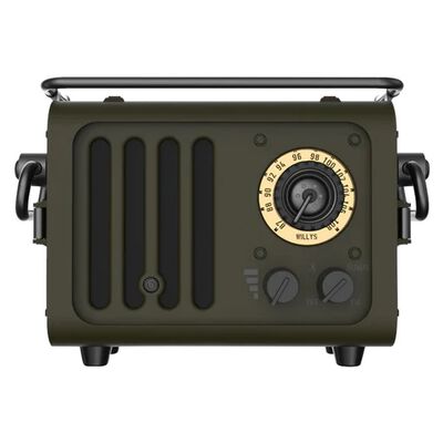 Muzen Wild Jeep Portable FM Radio & Bluetooth Speaker